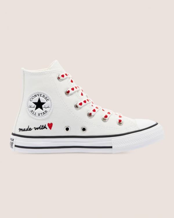 Vernederen open haard Saga Converse Chuck Taylor All Star Street Love Thread High Tops Shoes White –  ADZ2951 - Converse Boutique
